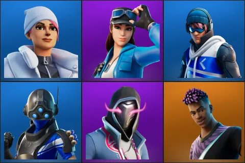 Blizzard Bomber, Cloud Striker, Point Patroller, Trilogy, Xander, Fade
