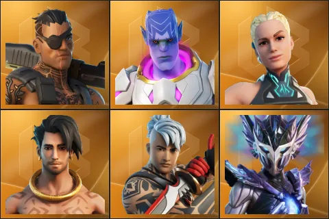 Joey, Kymera, Paradigm (Reality-659), Raz, Ronin, Spire Assassin