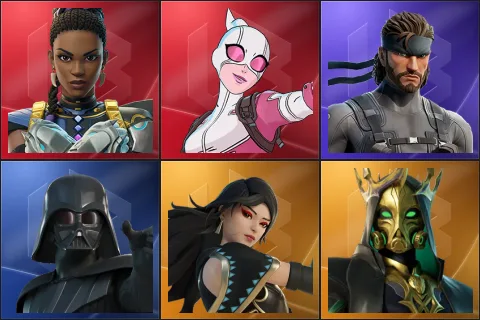 Shuri, Gwenpool, Solid Snake, Darth Vader, Era, Hades