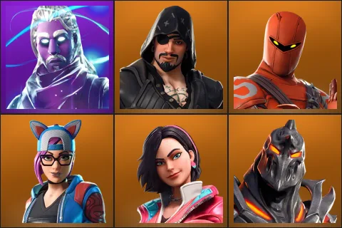 Galaxy, Blackheart, Hybrid, Lynx, Rox, Ruin