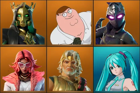 Hades, Peter Griffin, Ravage, Valeria, Zeus, Hatsune Miku