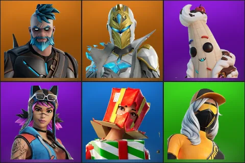 Omegarok, Spectra Knight, Lil Split, Renegade Lynx, Holiday Boxy, Runway Racer
