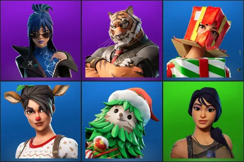 Hope, Oscar, Holiday Boxy, Red-Nosed Raider, Winterfest Bushranger, Assault Trooper