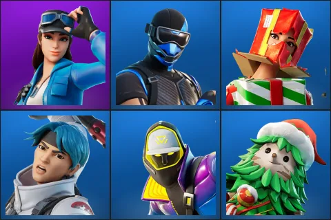 Cloud Striker, Fixer, Holiday Boxy, Jun-Hwan, Subzero Cryptic, Winterfest Bushranger