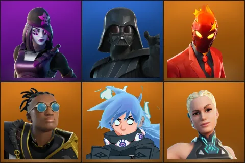 Dark Skully, Darth Vader, Inferno, Malik, Nezumi, Paradigm (Reality-659)
