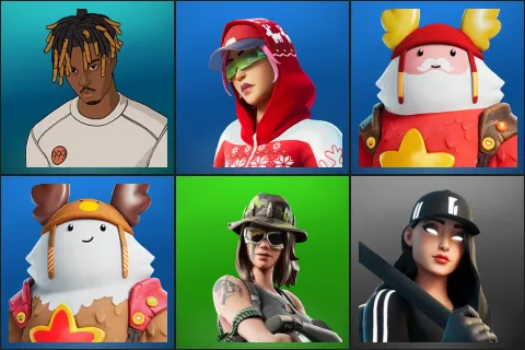 Slayer Juice WRLD, Arctic Adeline, Guff Gringle, Sled Ready Guff, Swamp Stalker, Ruby Shadows