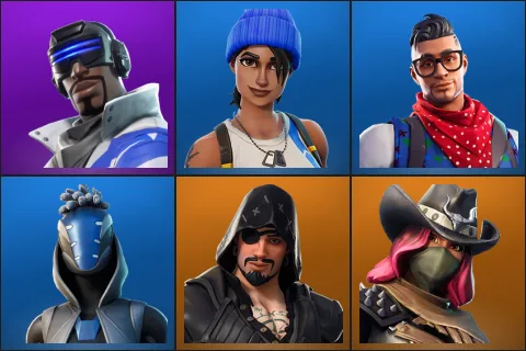 Blue Striker, Blue Team Leader, Prodigy, Sultura, Blackheart, Calamity