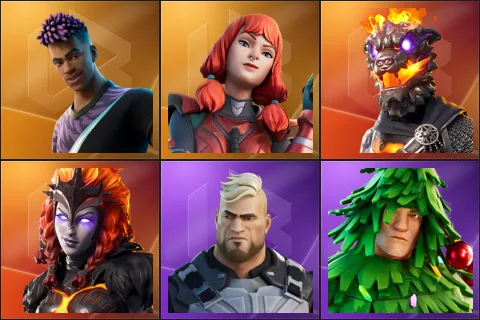 Fade, The Imagined, Molten Battle Hound, Molten Valkyrie, Gunnar, Lt. Evergreen