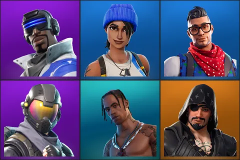 Blue Striker, Blue Team Leader, Prodigy, Rogue Agent, Travis Scott, Blackheart