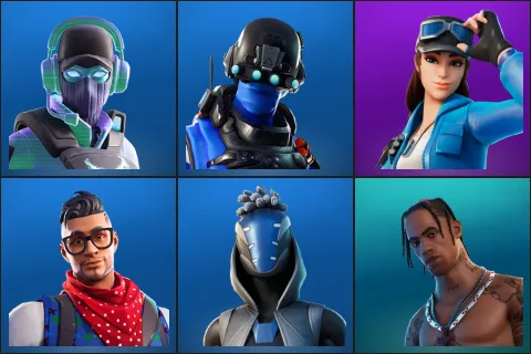 Breakpoint, Carbon Commando, Cloud Striker, Prodigy, Sultura, Travis Scott