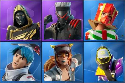 Blitz Knight, Shinji, Holiday Boxy, Jun-Hwan, Lina Scorch, Subzero Cryptic