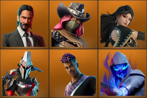 John Wick, Calamity, Era, Eternal Knight, Fade, Fusion