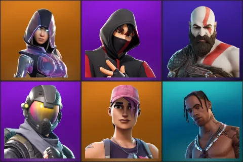 Glow, IKONIK, Kratos, Rogue Agent, Rose Team Leader, Travis Scott