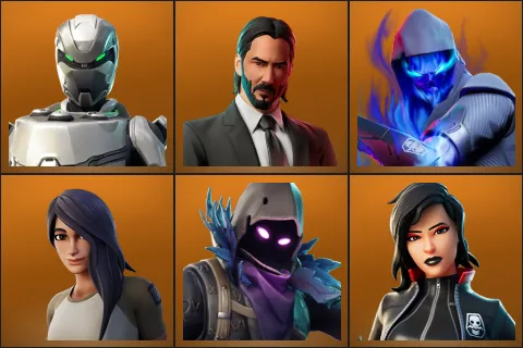 Eon, John Wick, Fusion, Gear Specialist Maya, Raven, Sorana