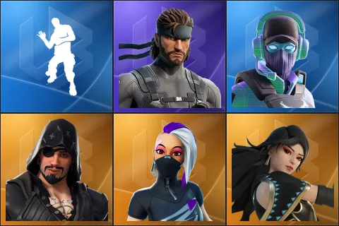 Laugh It Up, Solid Snake, Breakpoint, Blackheart, Catalyst, Era