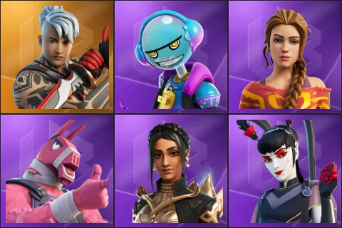 Ronin, Gumbo, Haven, Lt. John Llama, Shanta, Tsuki 2.0