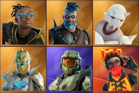 Malik, Omegarok, Snap, Spectra Knight, Master Chief, Tectonic Komplex