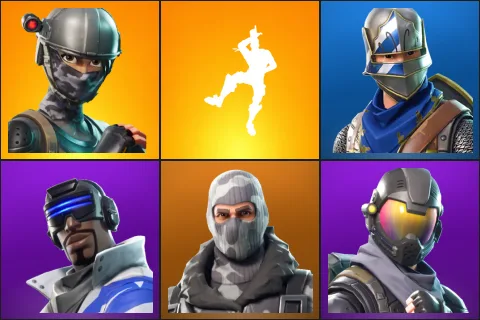 Elite Agent, Take The L, Blue Squire, Blue Striker, Havoc, Rogue Agent