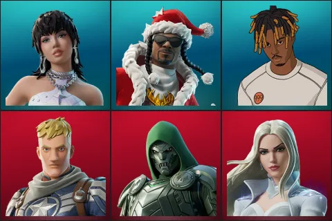 Rockstar LISA, Santa Dogg, Slayer Juice WRLD, Captain Jones, Doom, Emma Frost