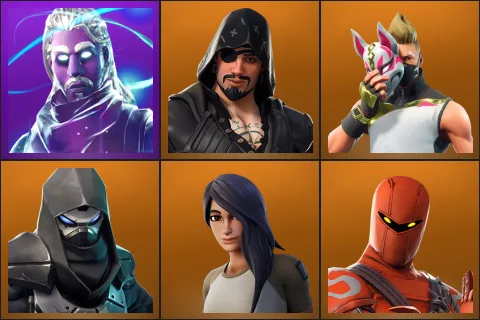 Galaxy, Blackheart, Drift, Enforcer, Gear Specialist Maya, Hybrid
