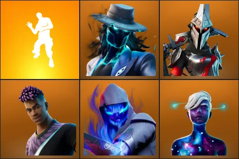 Laugh It Up, Deadeye, Eternal Knight, Fade, Fusion, Galaxy Scout