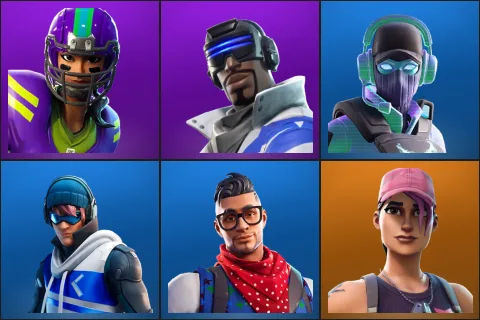 Blitz, Blue Striker, Breakpoint, Point Patroller, Prodigy, Rose Team Leader