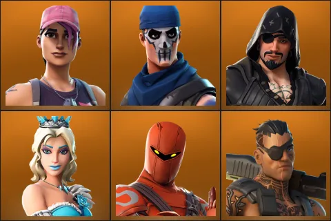 Rose Team Leader, Warpaint, Blackheart, Glimmer, Hybrid, Joey