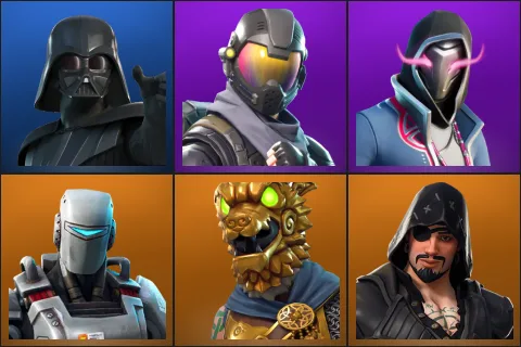 Darth Vader, Rogue Agent, Xander, A.I.M., Battle Hound, Blackheart