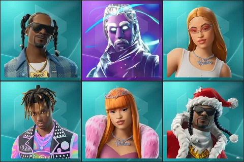 Snoop Dogg, Galaxy, Ice Spice, Juice WRLD, Rap Princess Ice Spice, Santa Dogg