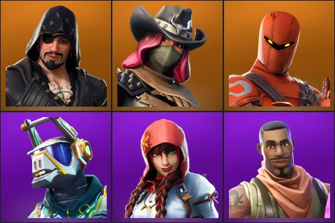Blackheart, Calamity, Hybrid, DJ Yonder, Fable, Giddy-up