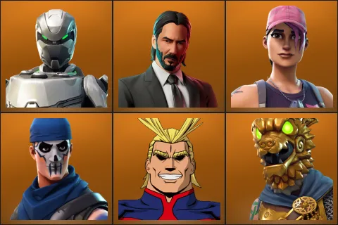 Eon, John Wick, Rose Team Leader, Warpaint, All Might, Battle Hound