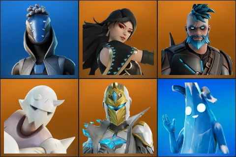 Sultura, Era, Omegarok, Snap, Spectra Knight, Polar Peely
