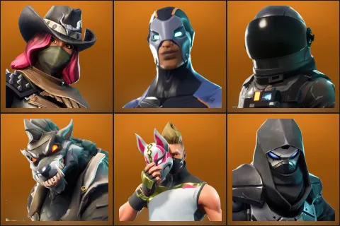 Calamity, Carbide, Dark Voyager, Dire, Drift, Enforcer