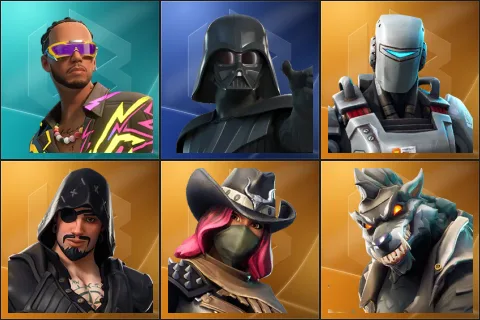 Lewis Hamilton, Darth Vader, A.I.M., Blackheart, Calamity, Dire