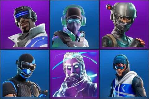 Blue Striker, Breakpoint, Elite Agent, Fixer, Galaxy, Point Patroller