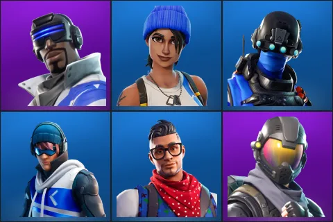 Blue Striker, Blue Team Leader, Carbon Commando, Point Patroller, Prodigy, Rogue Agent