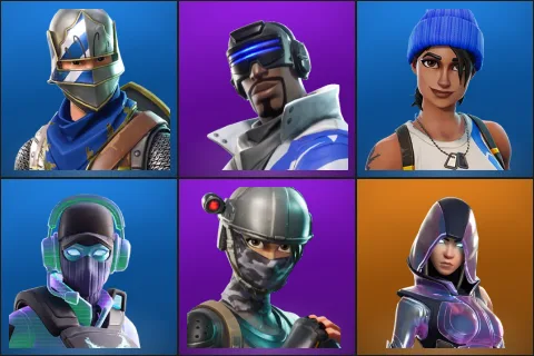 Blue Squire, Blue Striker, Blue Team Leader, Breakpoint, Elite Agent, Glow
