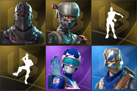 Black Knight, Elite Agent, Floss, Take The L, Mogul Master (GBR), Blue Squire