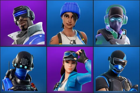 Blue Striker, Blue Team Leader, Breakpoint, Carbon Commando, Cloud Striker, Fixer