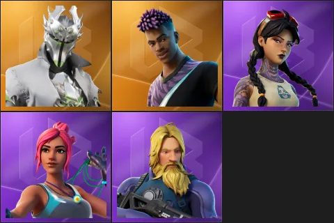 Rogue Spider Knight, Fade, Jules, Ocean, Scuba Jonesy