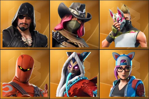 Blackheart, Calamity, Drift, Hybrid, Krampus, Lynx