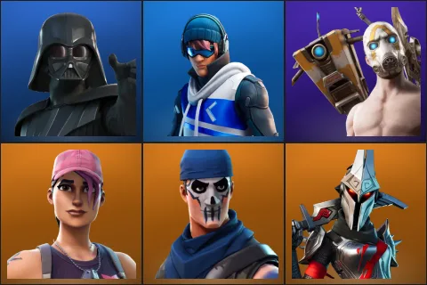 Darth Vader, Point Patroller, Psycho Bandit, Rose Team Leader, Warpaint, Eternal Knight