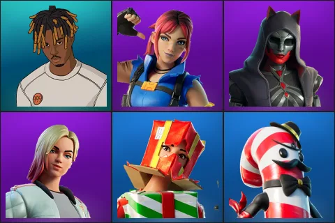 Slayer Juice WRLD, Explorer Emilie, Felina, Jackie, Holiday Boxy, Mr. Dappermint