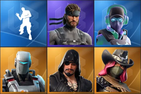 Laugh It Up, Solid Snake, Breakpoint, A.I.M., Blackheart, Calamity