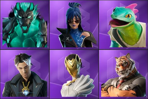 Cerberus, Hope, Lizzik, Montague, Nisha, Oscar