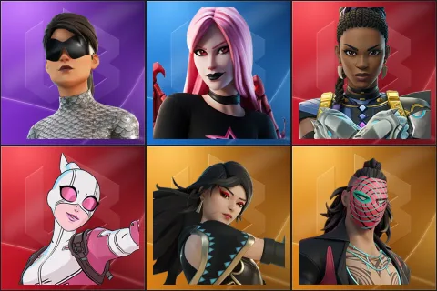 Unchained Ramirez, Haze, Shuri, Gwenpool, Era, Kado Thorne