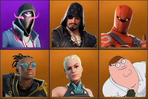 Xander, Blackheart, Hybrid, Malik, Paradigm (Reality-659), Peter Griffin