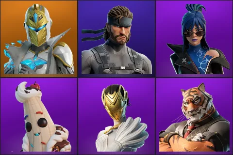 Spectra Knight, Solid Snake, Hope, Lil Split, Nisha, Oscar