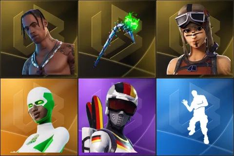 Travis Scott, Merry Mint Axe, Renegade Raider, Backlash, Mogul Master (GER), Laugh It Up