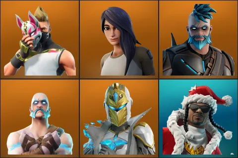 Drift, Gear Specialist Maya, Omegarok, Ragnarok, Spectra Knight, Santa Dogg